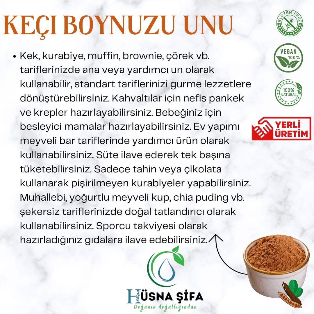 KEÇİ BOYNUZU UNU