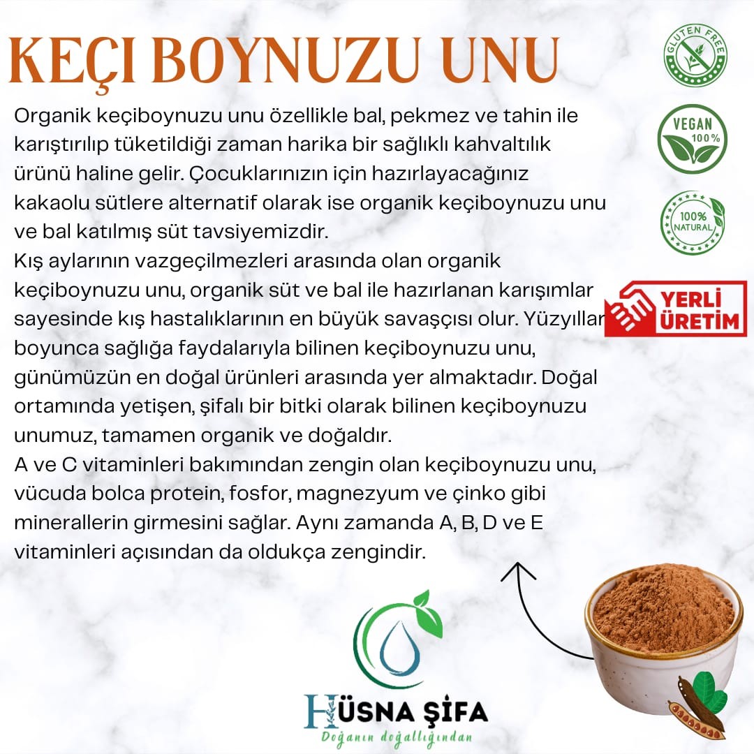 KEÇİ BOYNUZU UNU