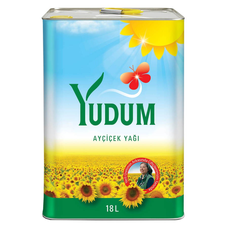 Yudum 18 Lt Teneke Ayçiçek Yağı