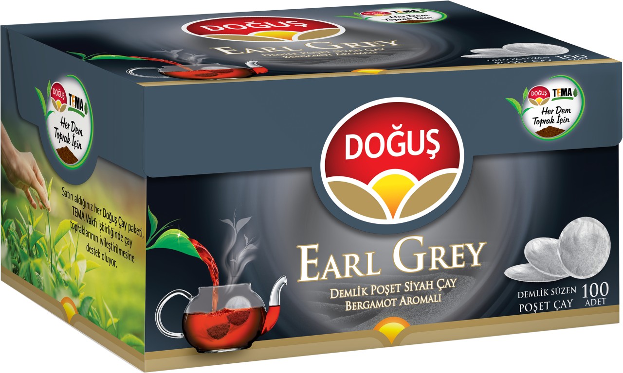 Doğuş Early Grey Demlik Poşet 100X3,2 Gr