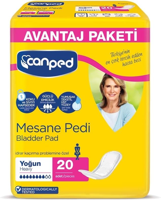 Canped Mesane Pedi Avantaj Paket M 20 adet