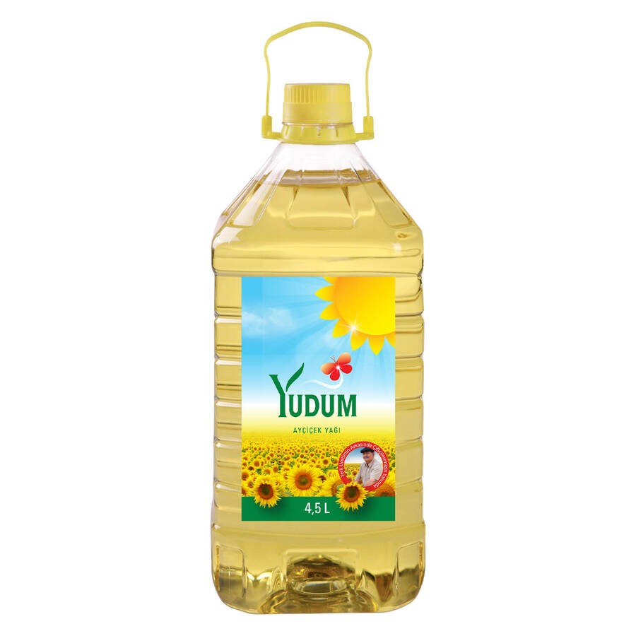 Yudum 4,5 Lt Dar Ağız Pet Ayçiçek Yağı