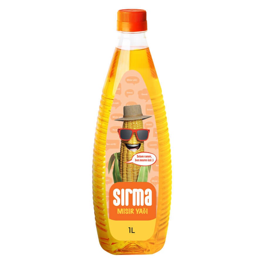 Sırma 1 Lt Pet Mısır Yağı