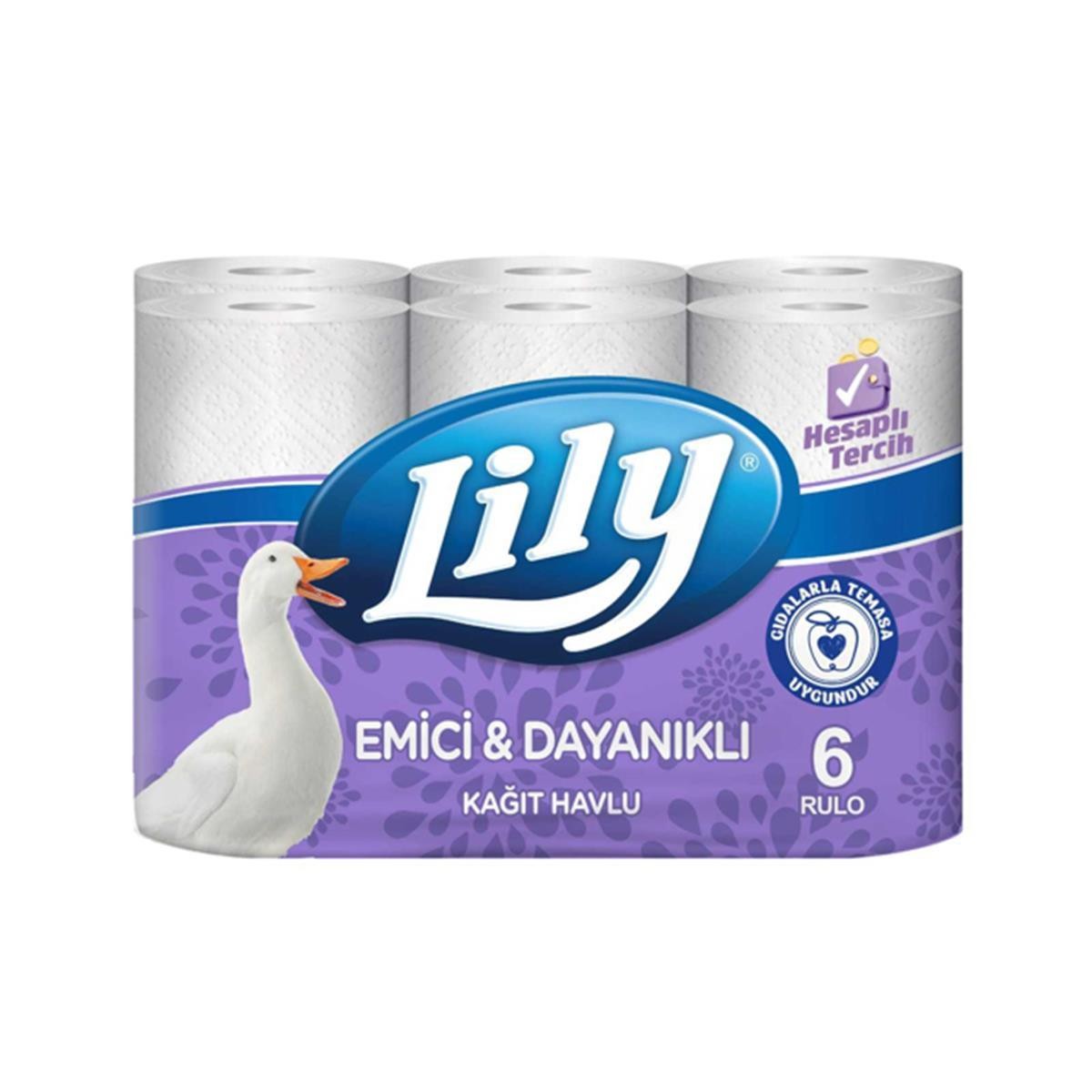 Lily 6'lı Kağıt Havlu