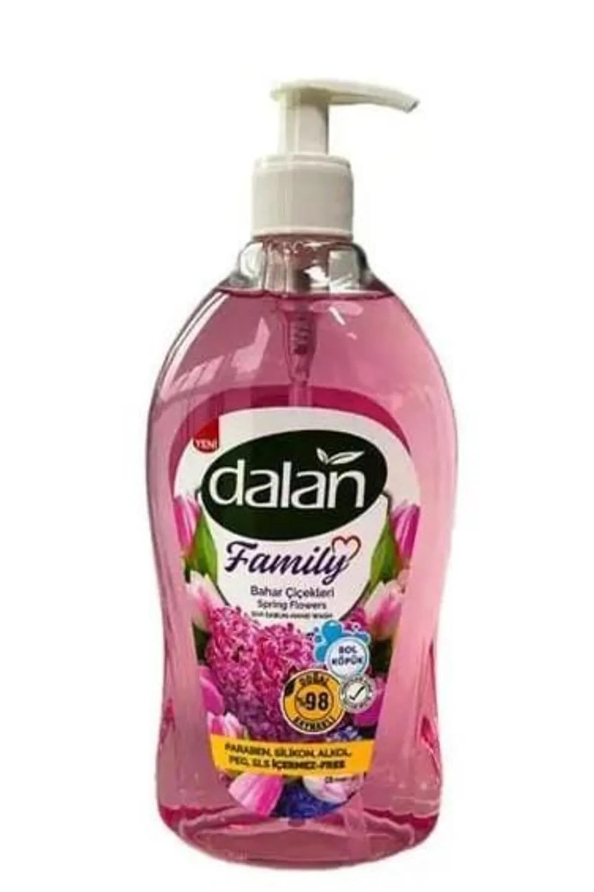 Dalan Family Sıvı Sabun 400 ml 12'li Bahar Çiçekleri