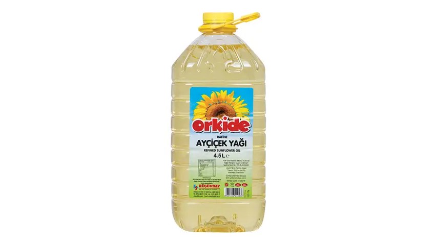 Orkide Ayçiçek Yağı Kare Şişe 4,5 Lt