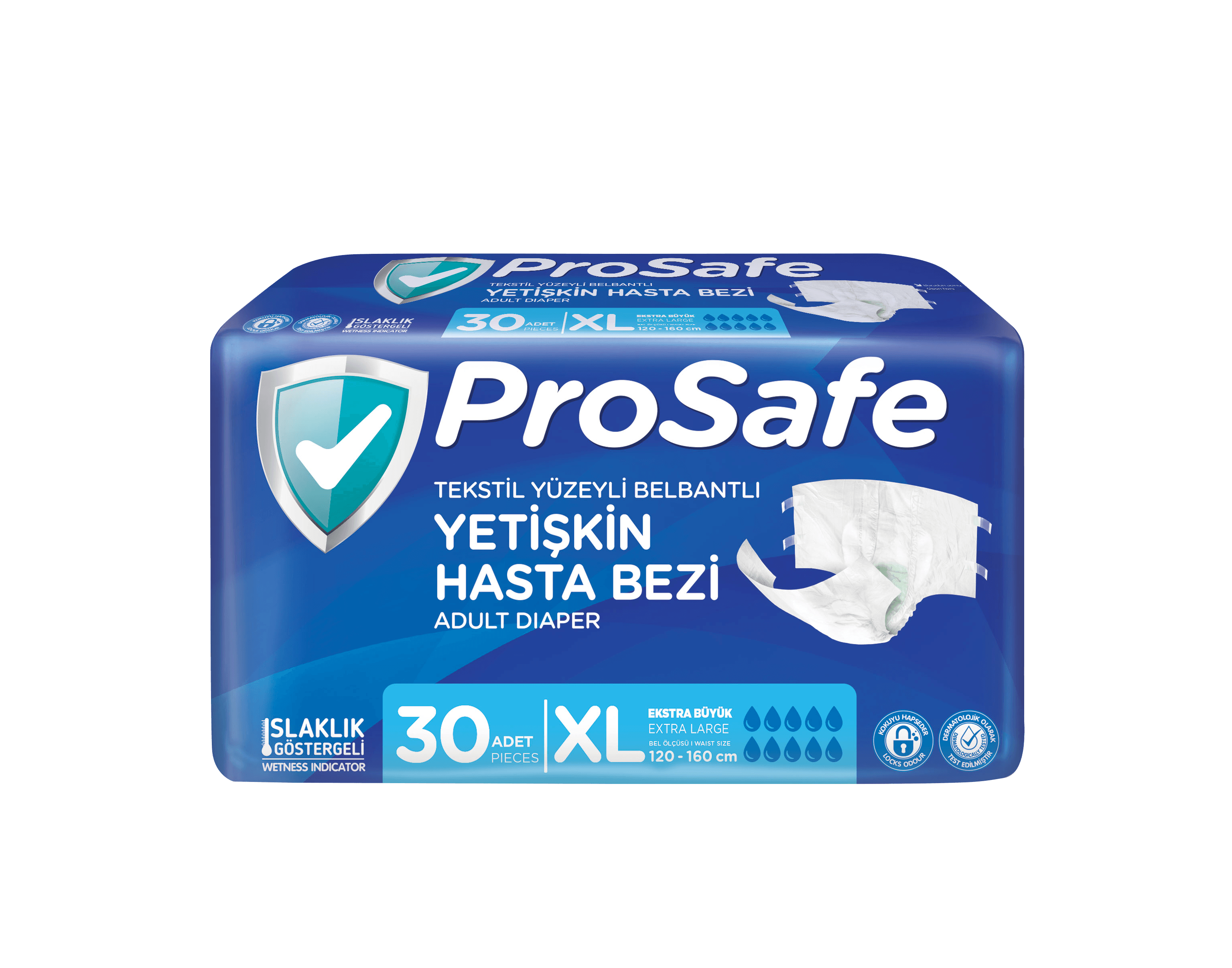 Prosafe Aio Belbantlı Hasta Bezi Xl N1 30X2