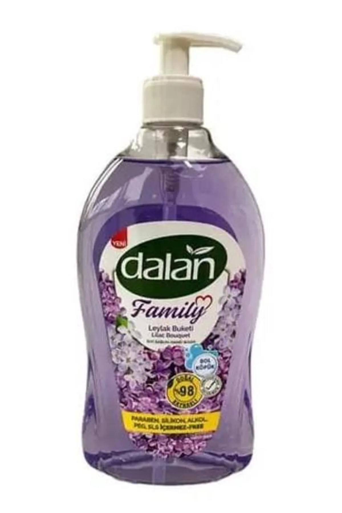 Dalan Family Sıvı Sabun 400 ml 12'li Leylak