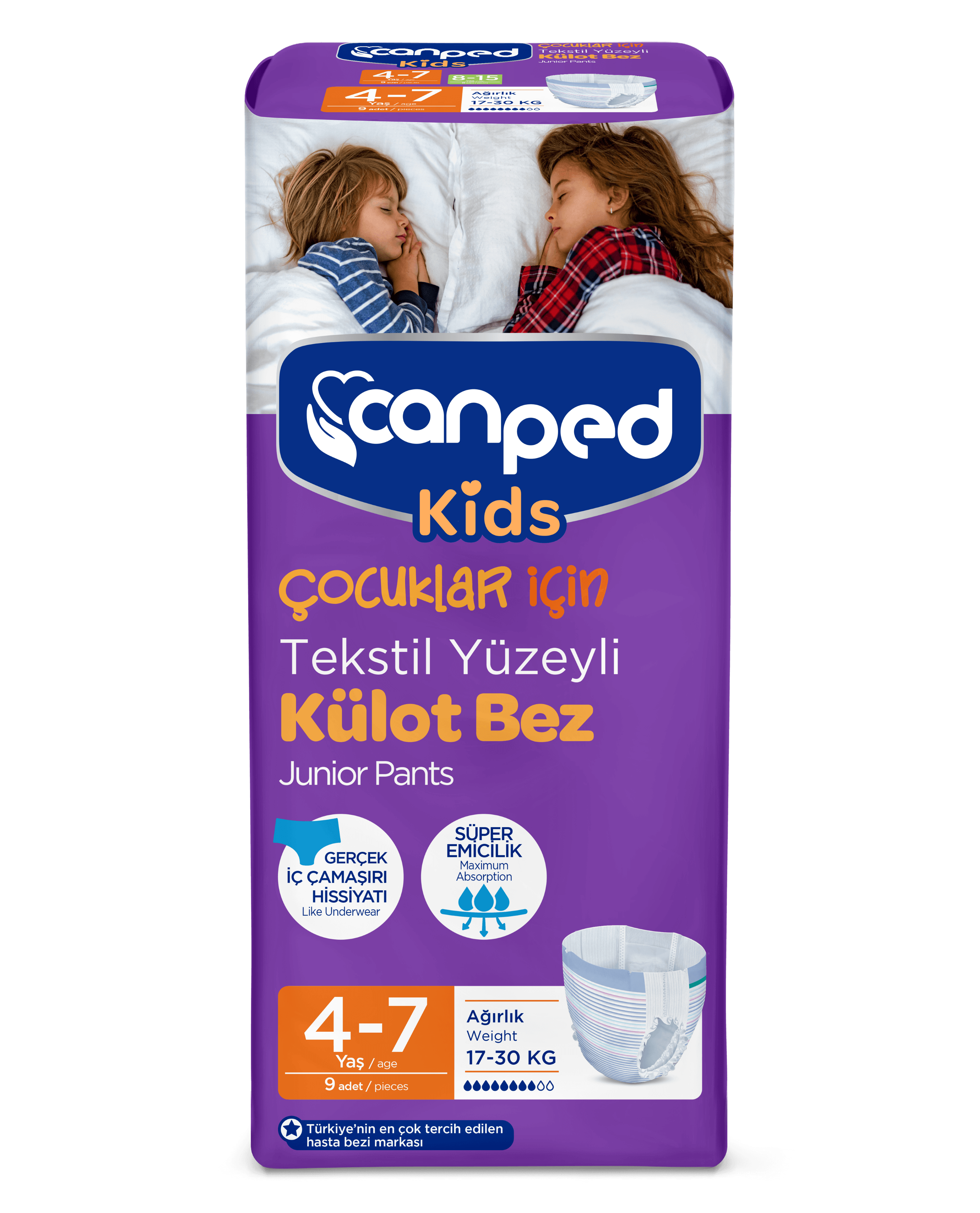 Canped Kids Pans 4*7 Yaş