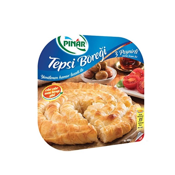 Pınar Üç Peynirli Tepsi Böreği 400 g