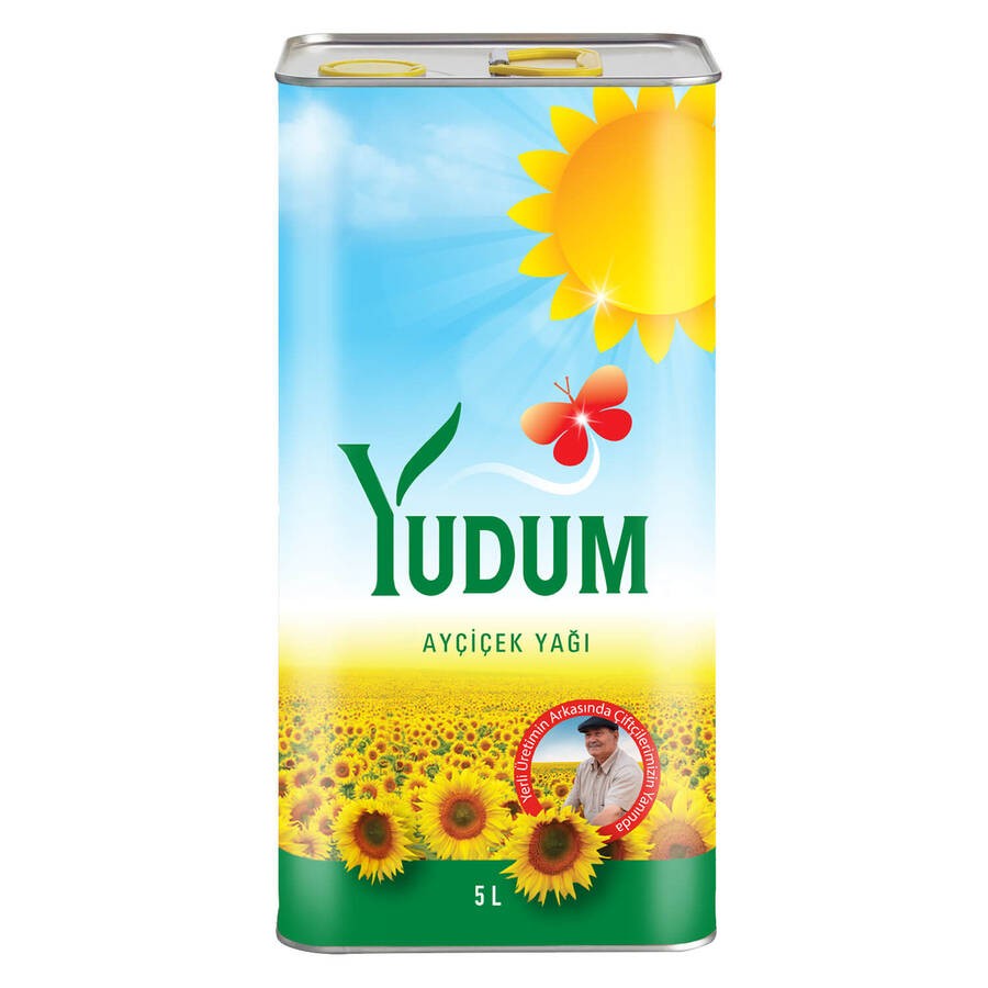 Yudum 5 Lt Teneke  Ayçiçek Yağı