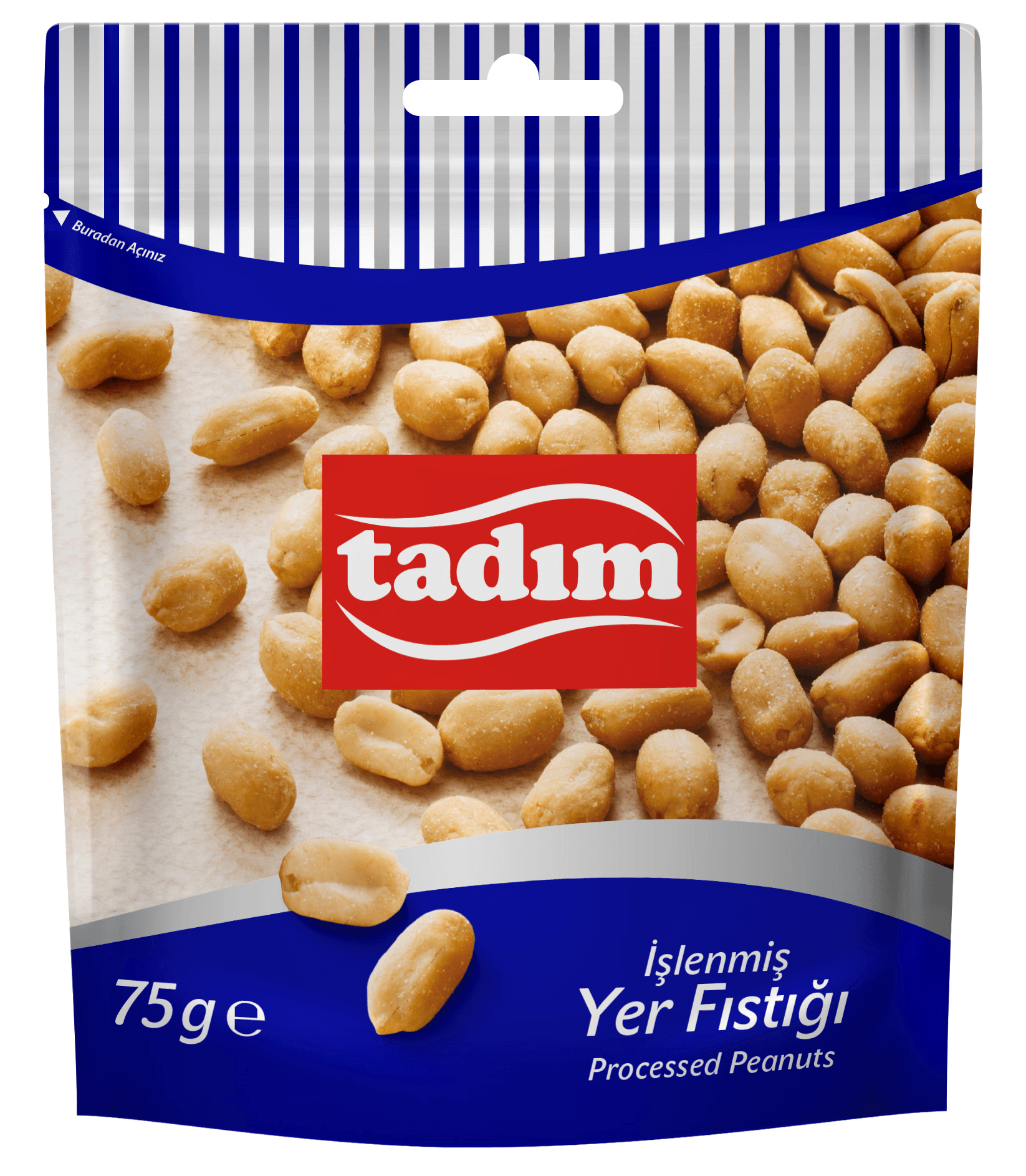 Tadım İşlenmiş Yer Fıstığı 75 Gr