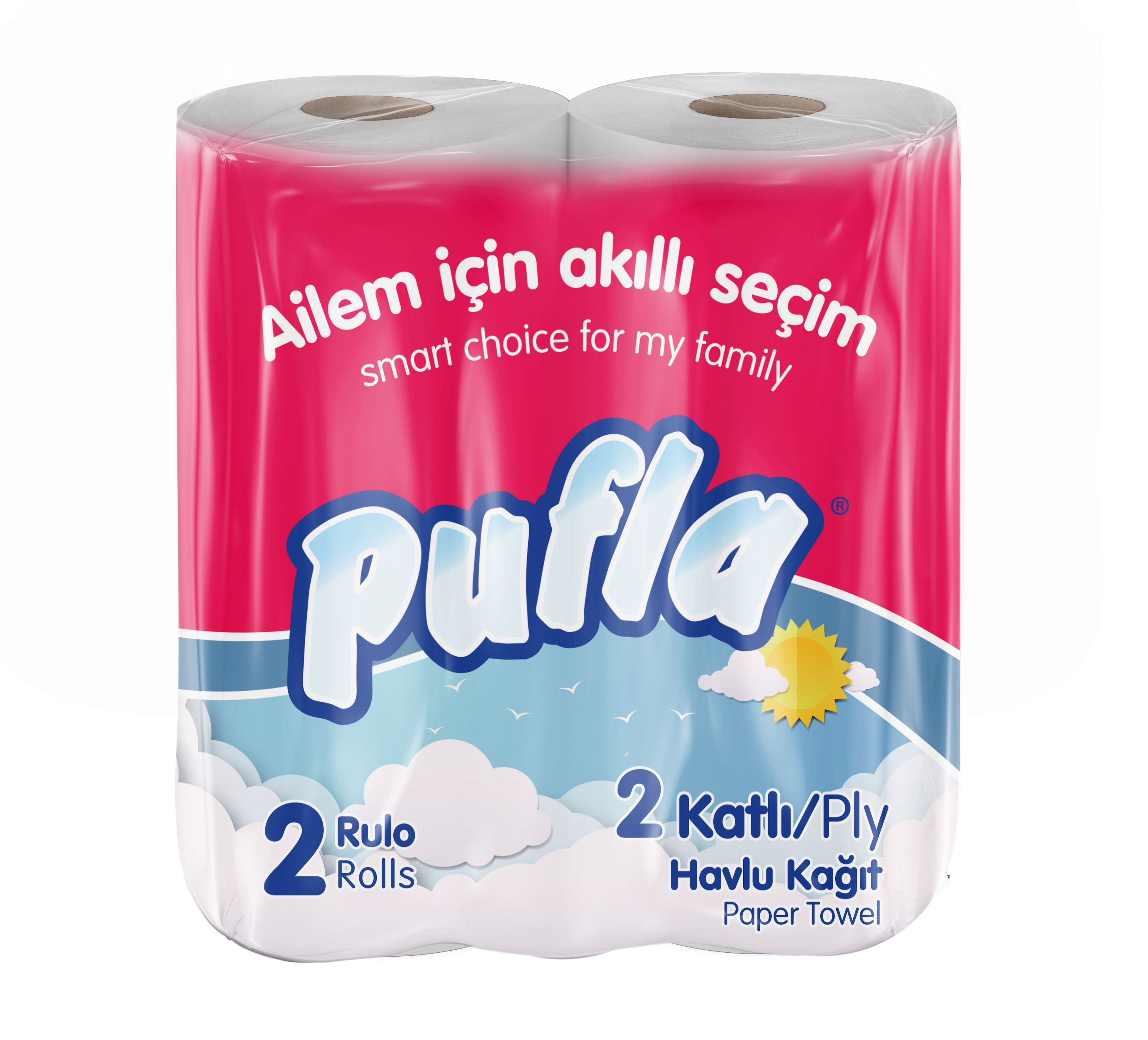 Pufla 2'li Kağıt Havlu