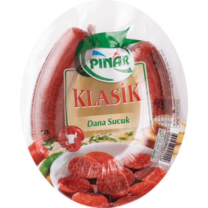 Pınar Sucuk Klasik 180 gr Fiyat Etiketli