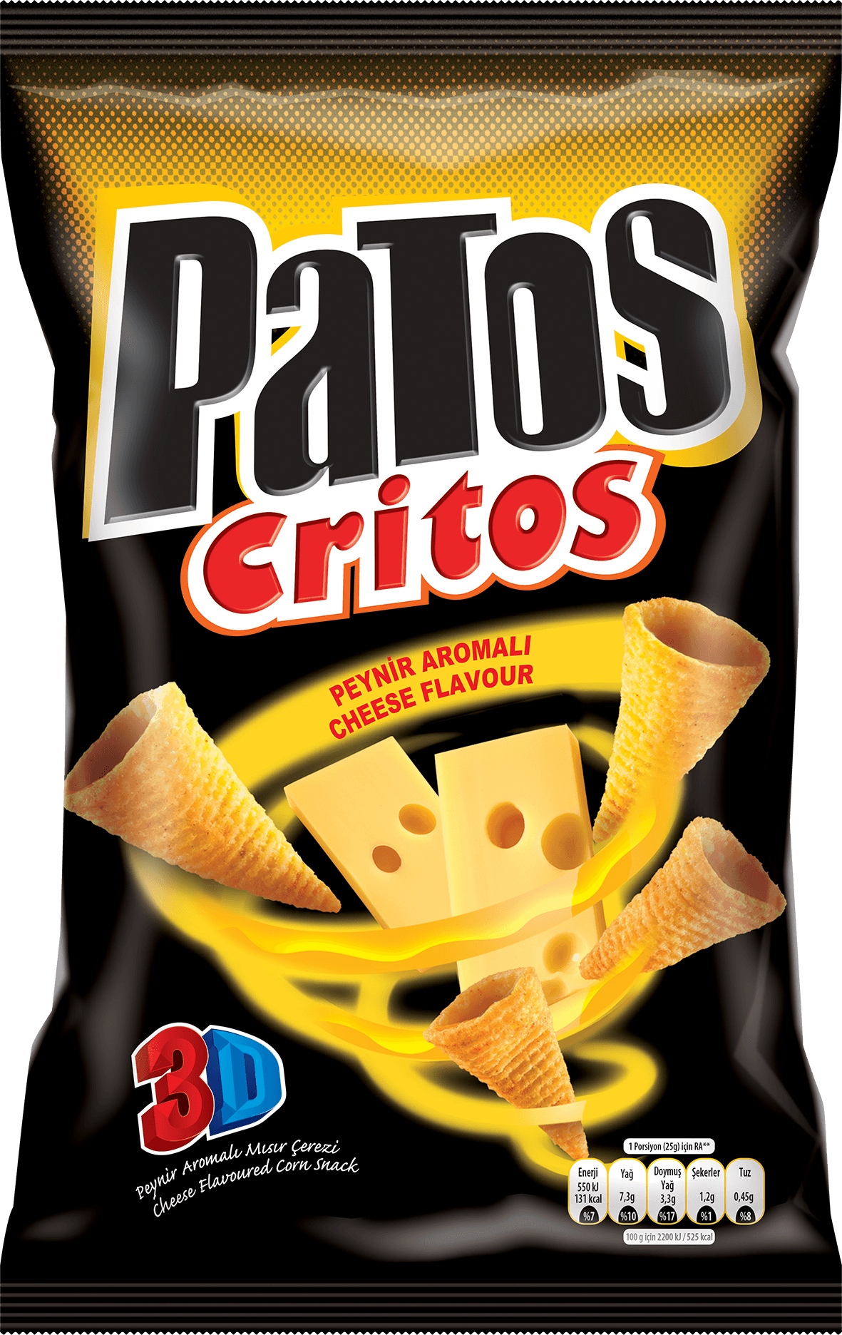 Patos Critos Peynir Süper Plus 115 Gr (PP-Plastik Koli)