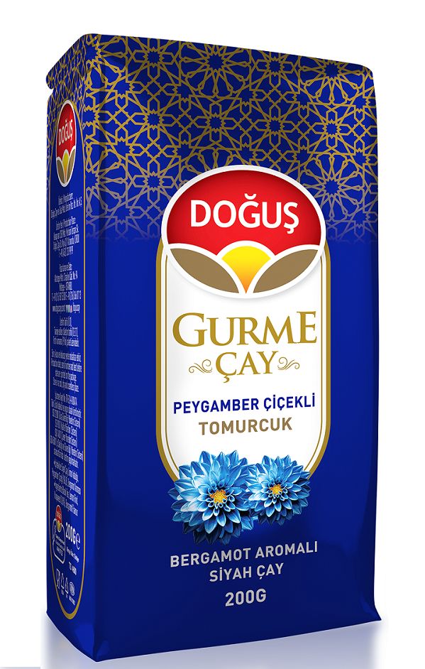 Doğuş Gurme Peygamber Çiçekli Bergomat Aromalı Siyah Çay 200 Gr