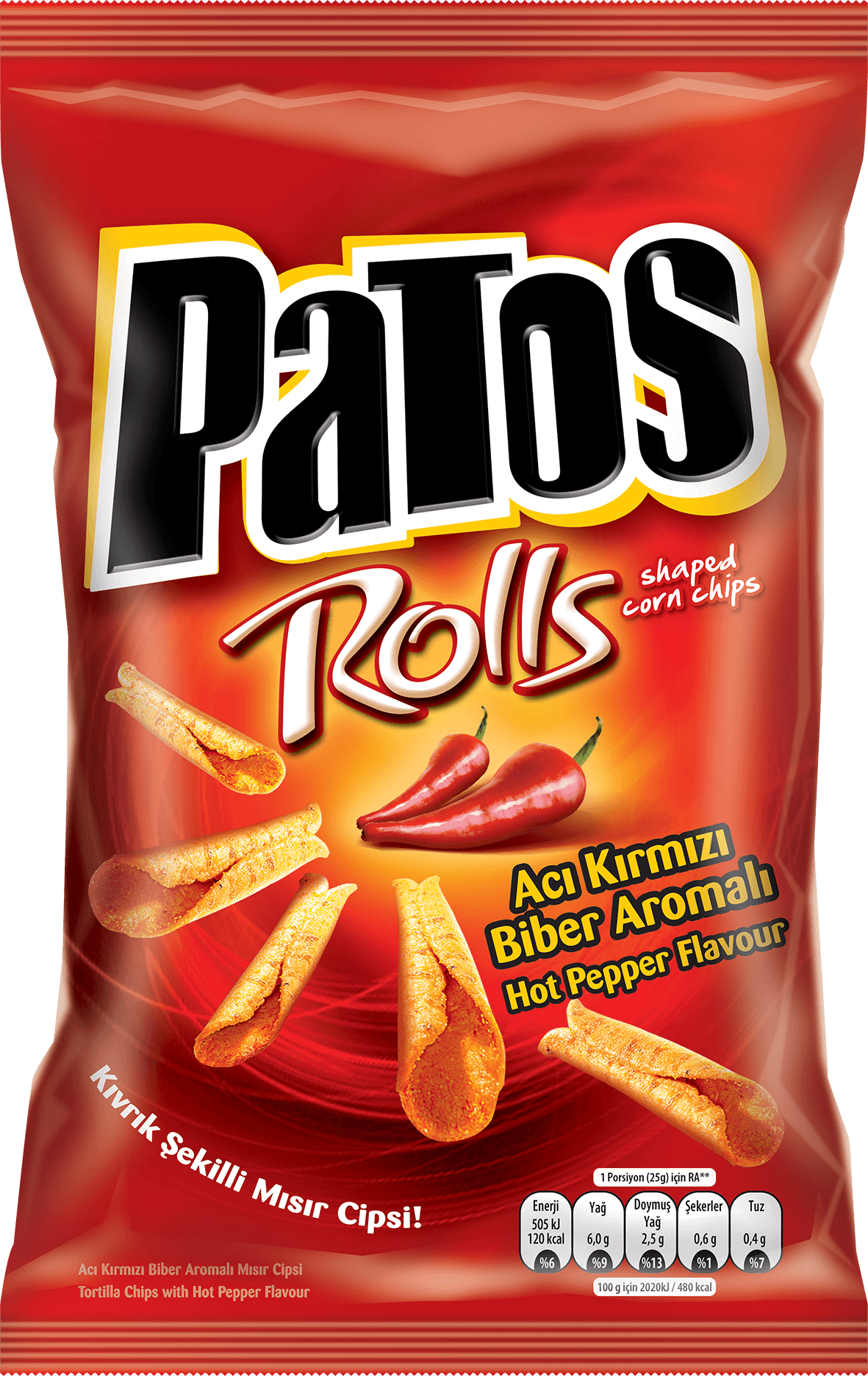 Patos Rolls Acı Aile Plus 61 Gr