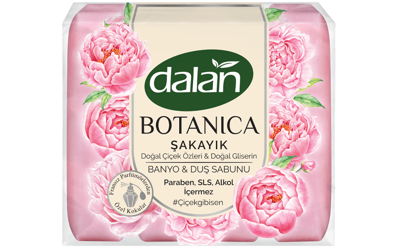 Dalan Botanika Duş Sabunu Şakayık 4*150 gr-18 Adet