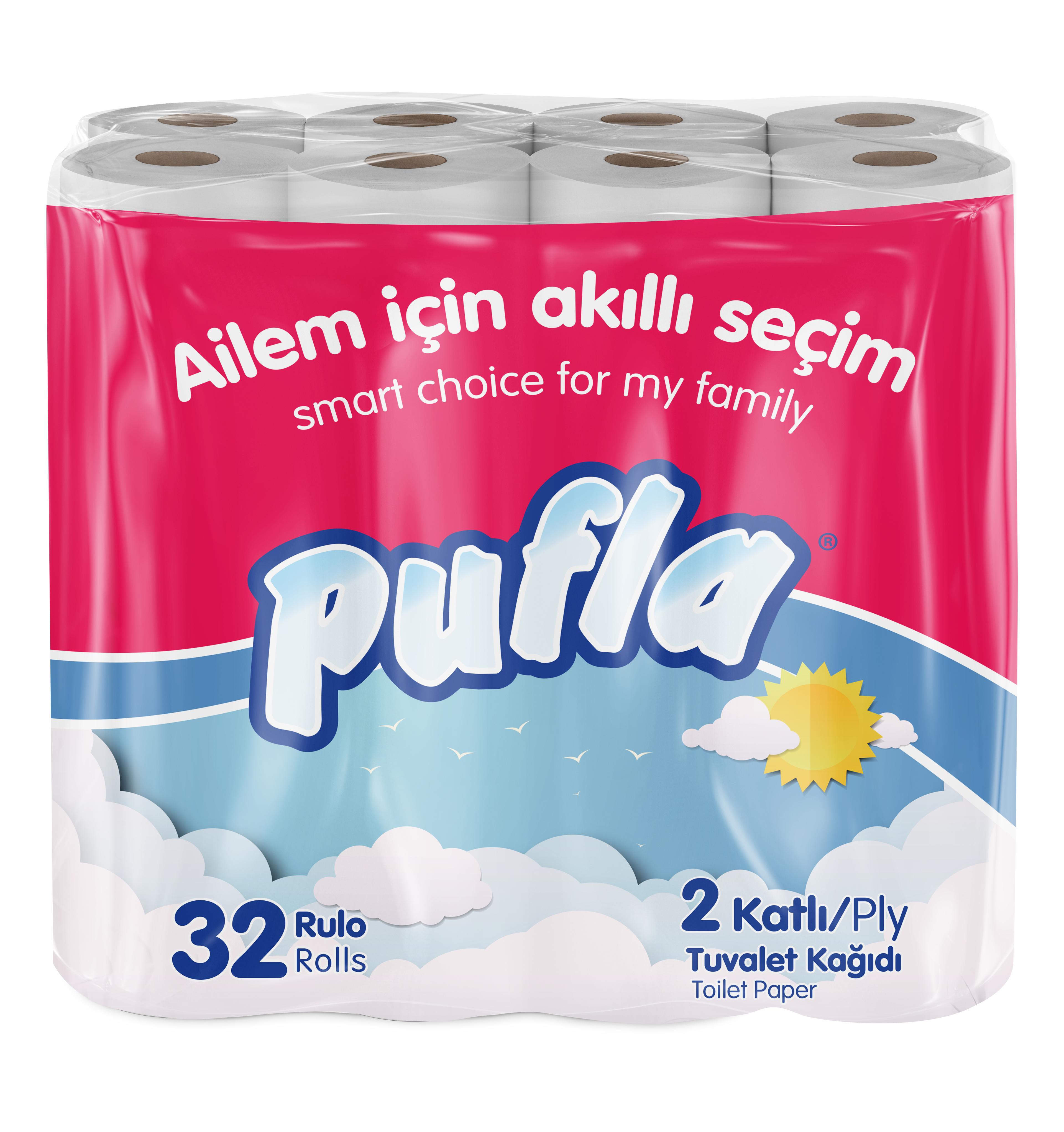 Pufla 32'li Tuvalet Kağıdı