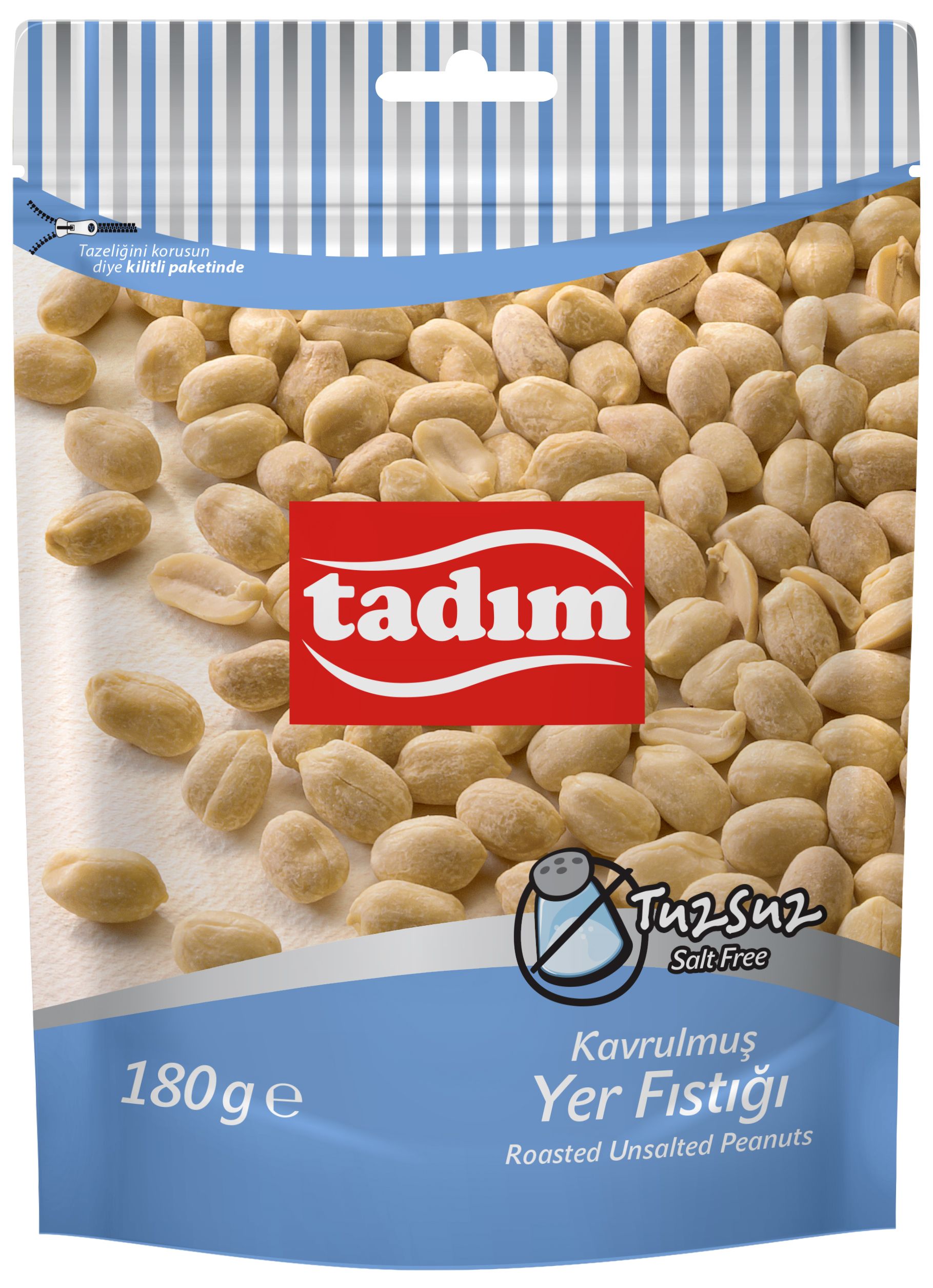 Tadım Kavrulmuş Tuzsuz Yer Fıstığı 180 Gr