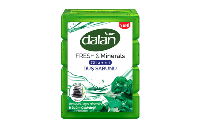 Dalan Mineral Doğal Mineral 150 gr * 4 Adet * 18 Paket