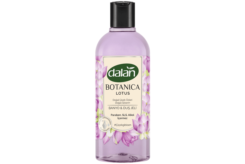 Dalan Botanika Duş Jeli 500ml*12 Adet Lotus