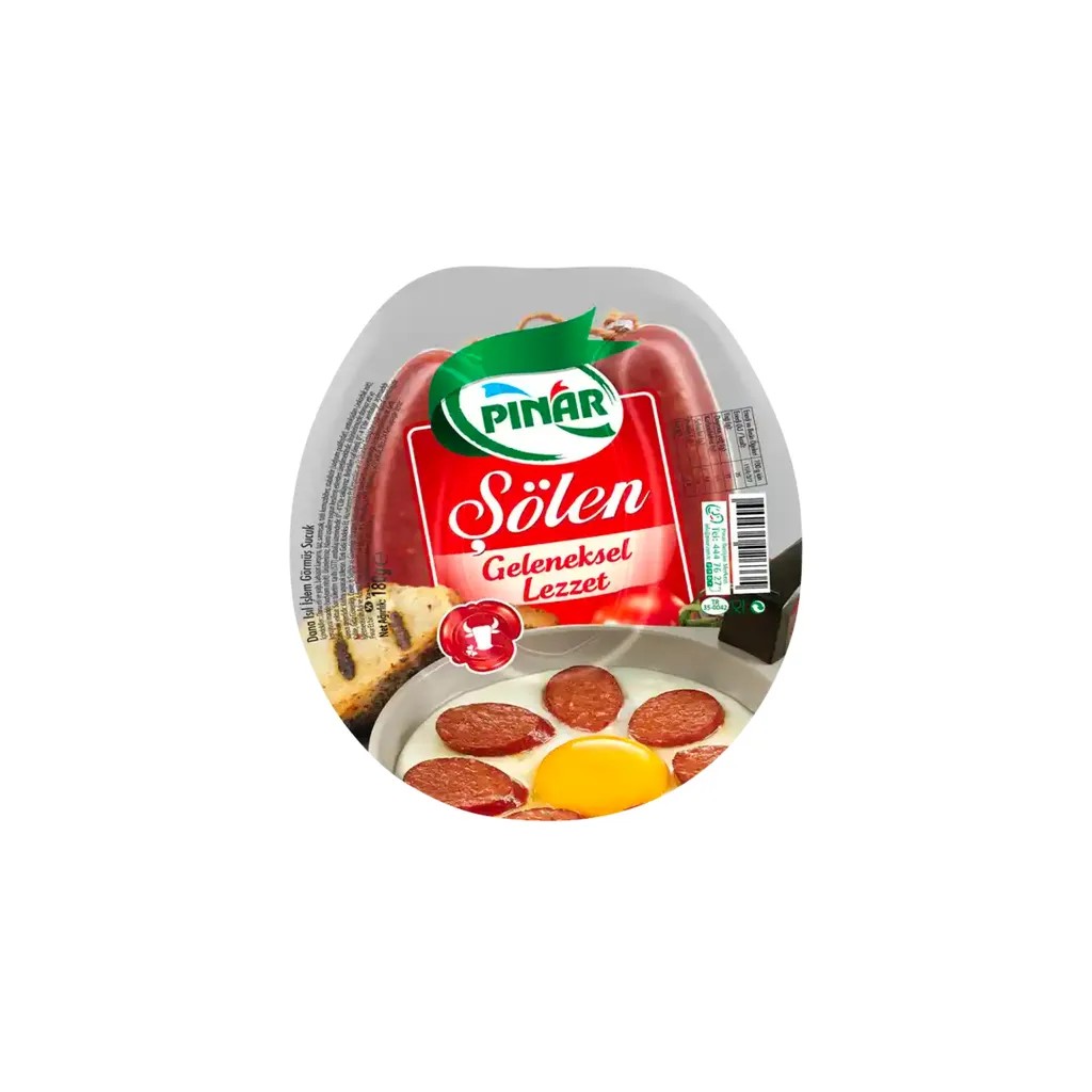 Pınar Sucuk Şölen 180 gr Fiyat Etiketli