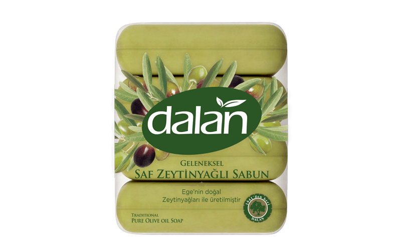 Dalan Geleneksel Saf Zeytinyağlı 70 gr * 4 Adet * 24 Paket