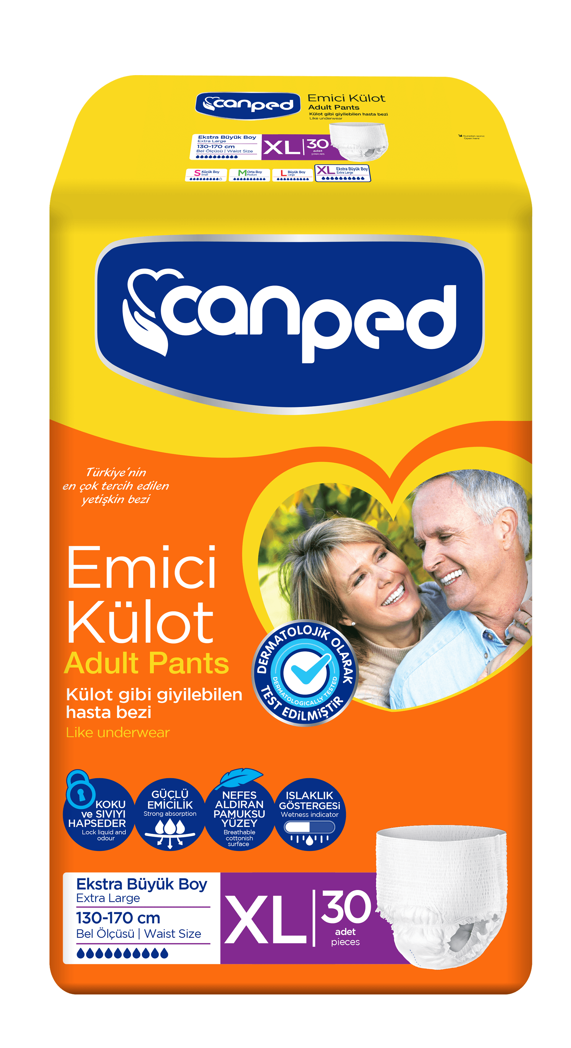 Canped Emici Külot Extra Large 30'lu