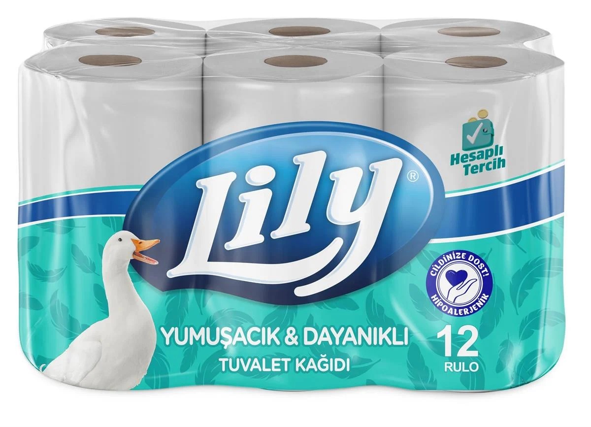 Lily Tuvalet Kağıdı 12'li