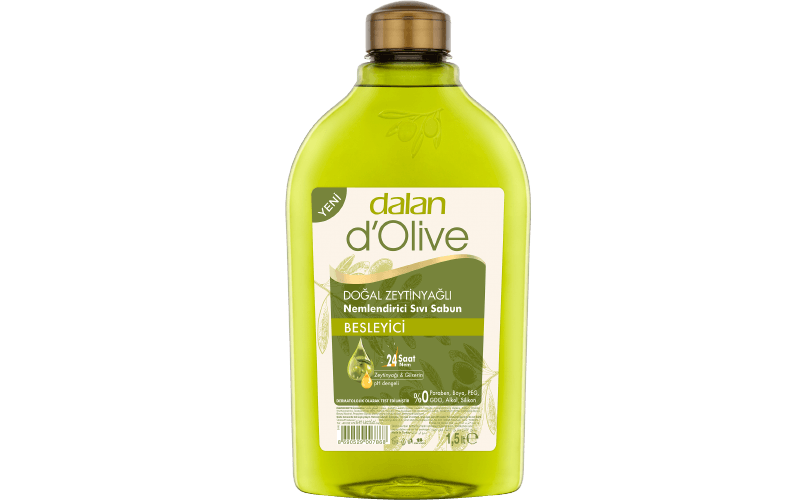 Dalan D Olive 8 * 1,5 Lt Besleyici Sıvı Sabun