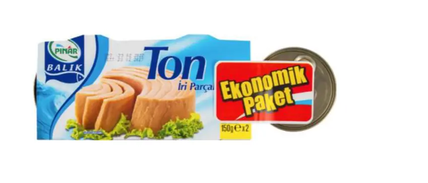 PINAR BALIK TON İRİ PARÇALI EKONOMİK PAKET 150X2 300GR