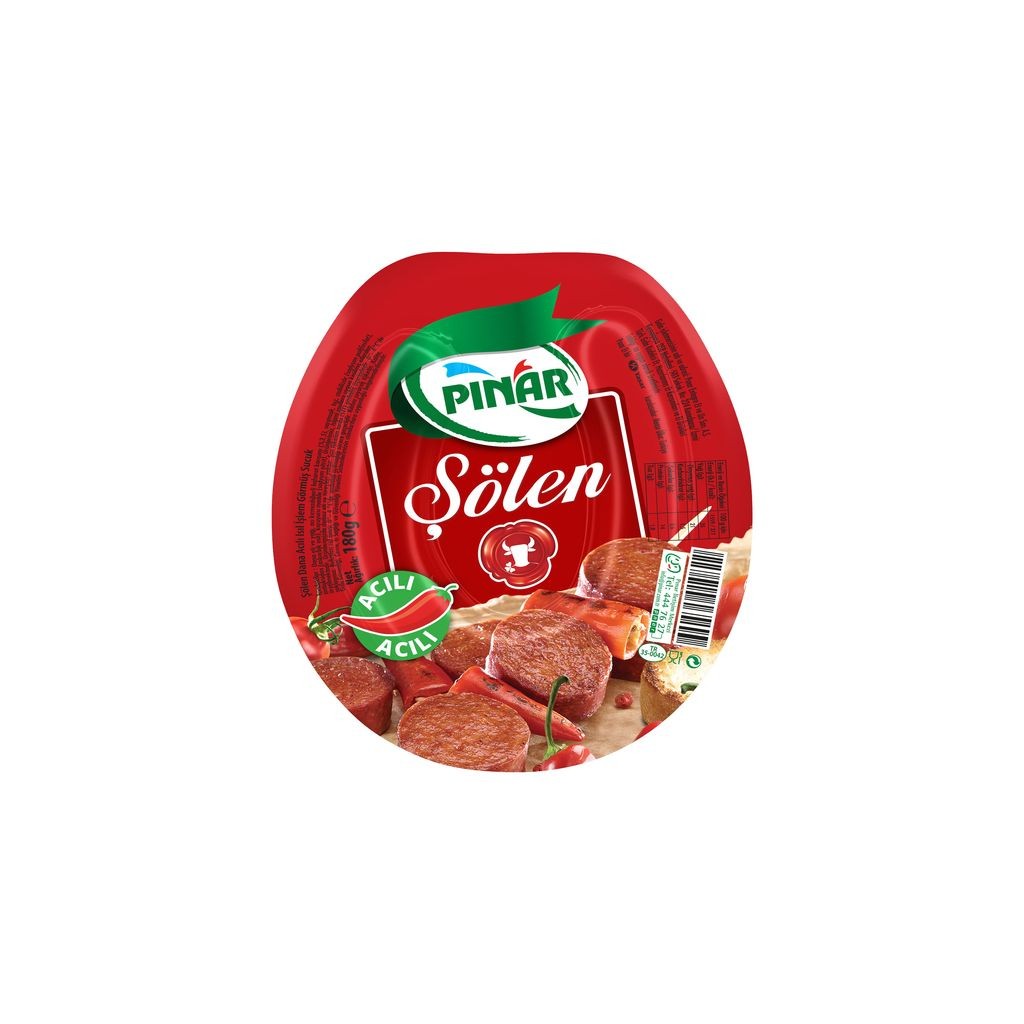 Pınar Sucuk Şölen Acılı 180 Gr