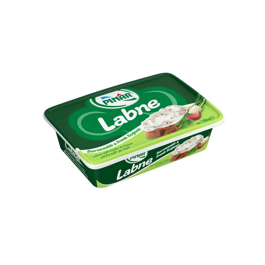 Pınar Labne Sarımsaklı Ve Frenk Soğanlı 180 Gr