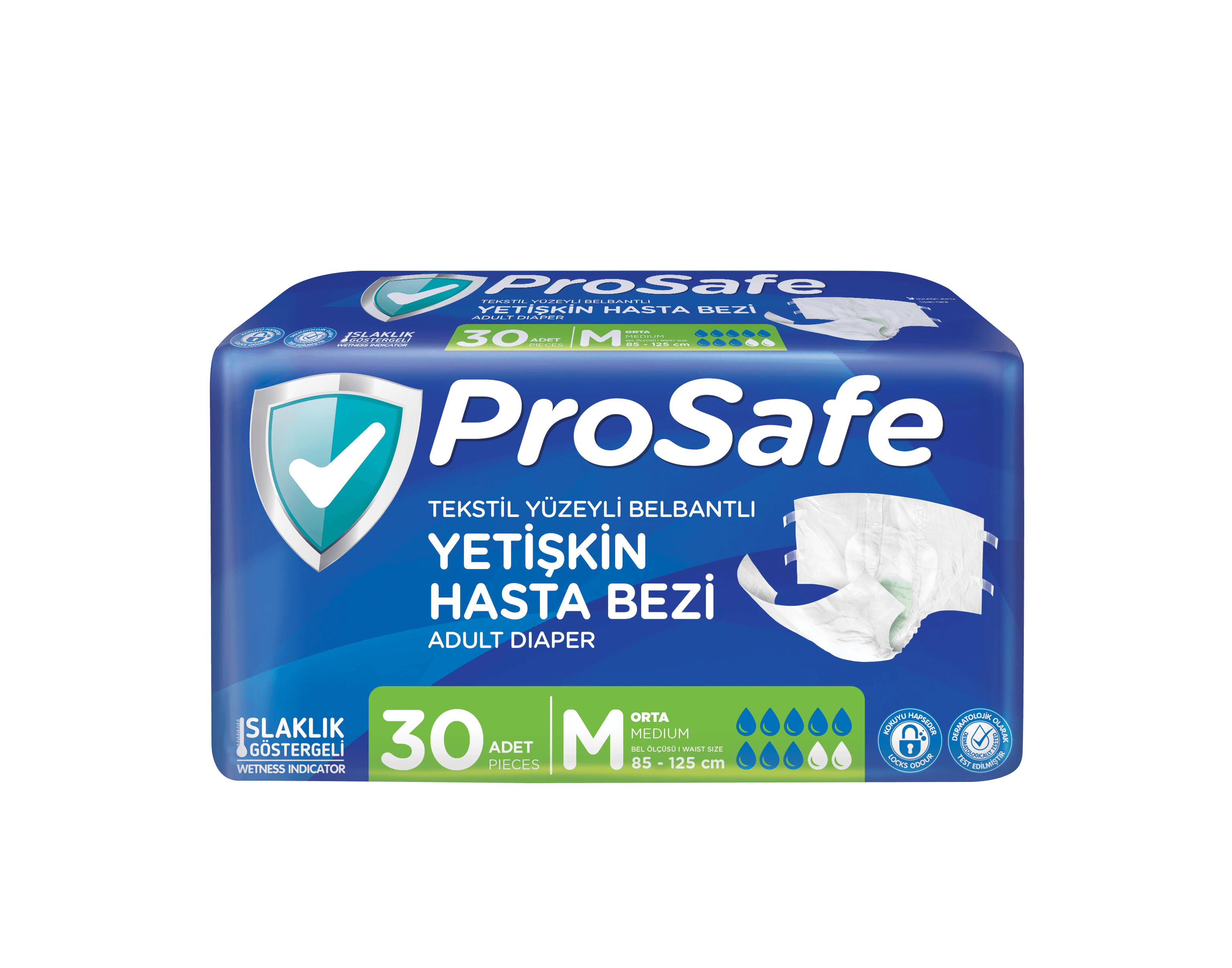 Prosafe Aio Belbantlı Hasta Bezi M N1 30X2