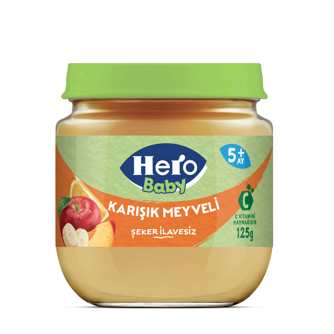 Hero Baby Karışık Meyveli Kavanoz Mama
