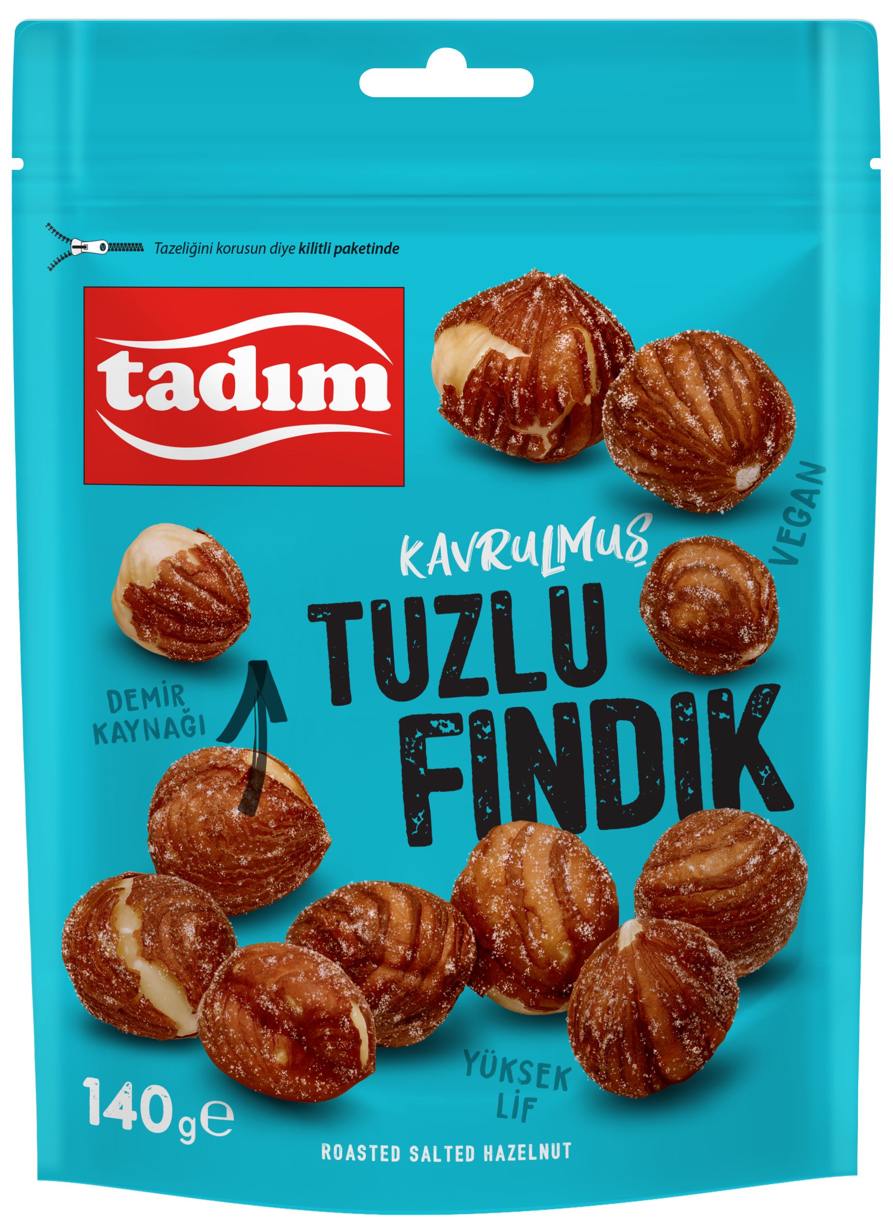 Tadım Tuzlu Fındık İçi 140 Gr