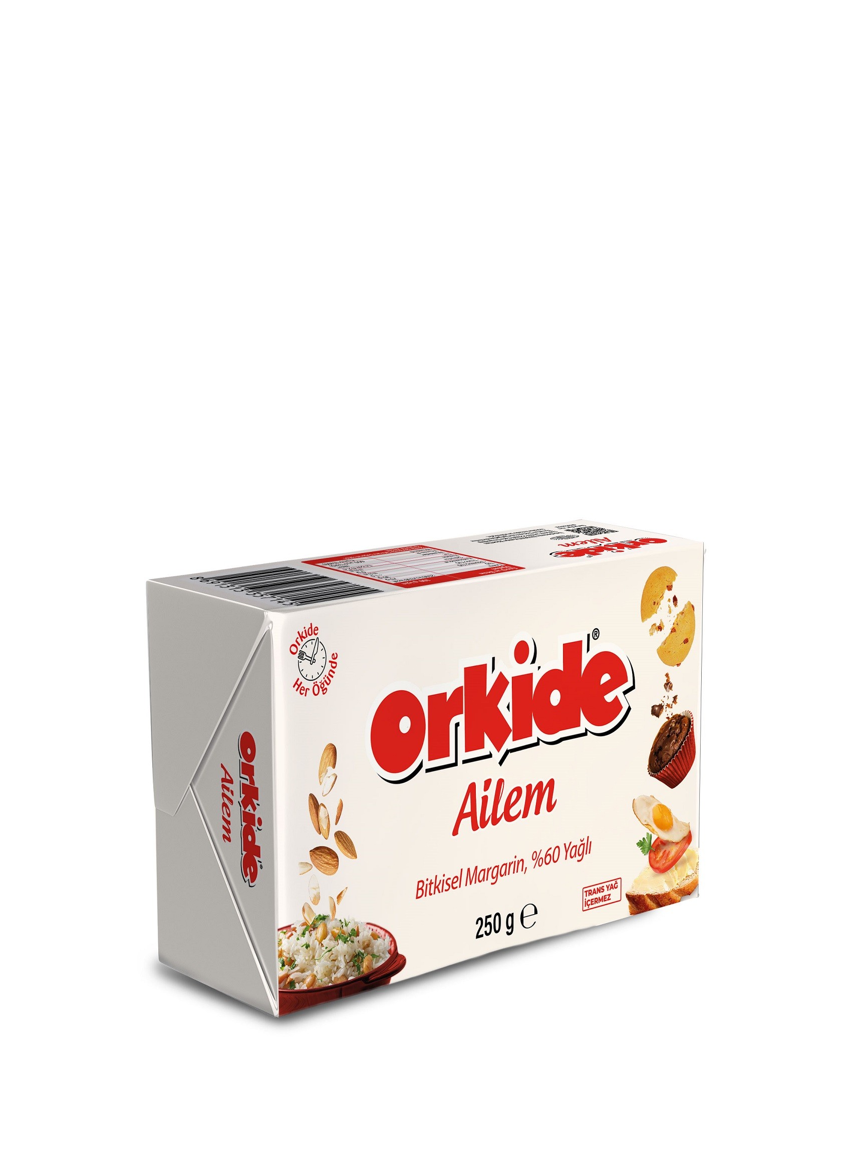 Orkide Ailem Paket %60 Yağlı Margarin 250 Gr