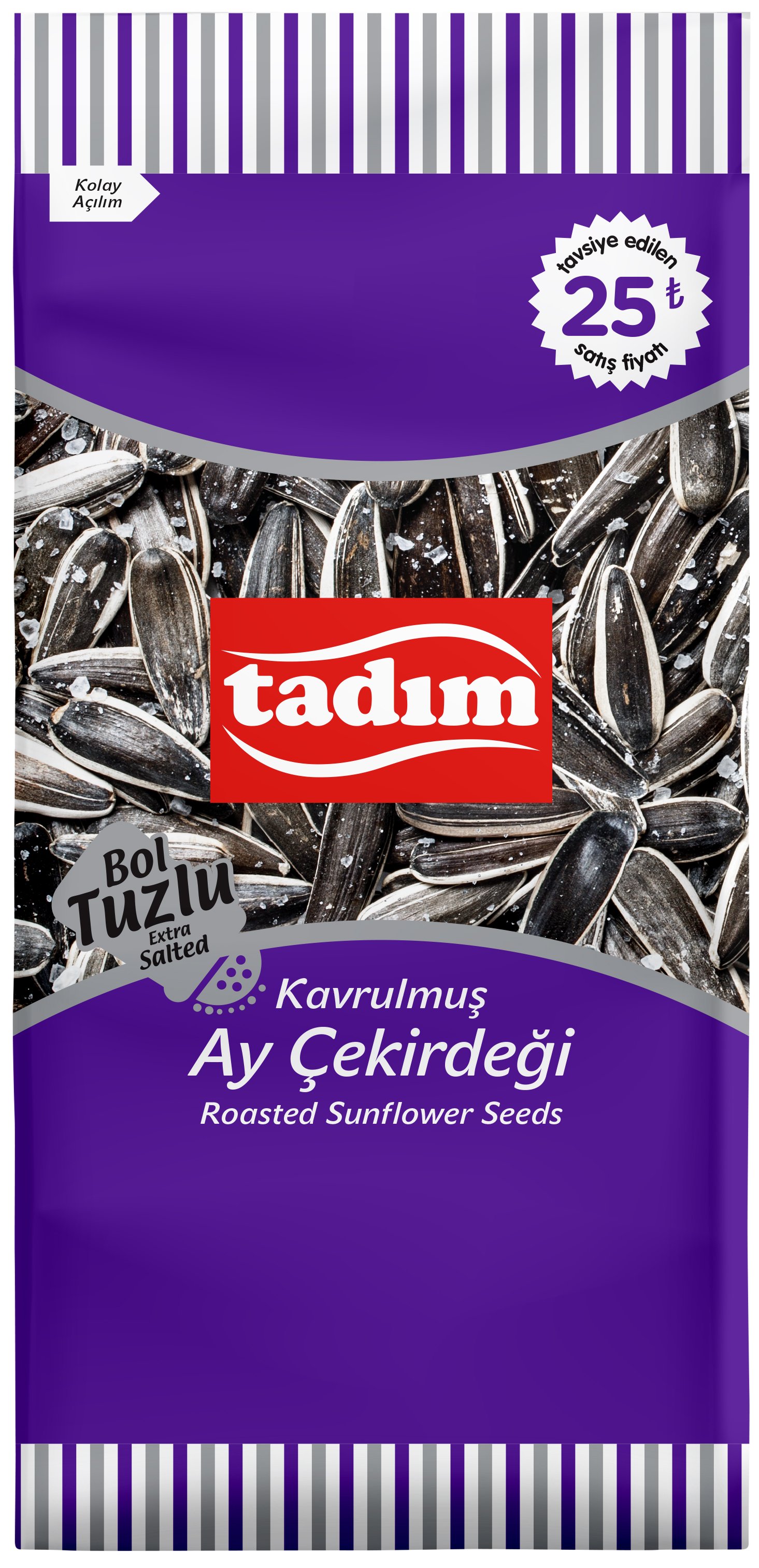 Tadım Bol Tuzlu Ay Çekirdeği 130 Gr 25 tl