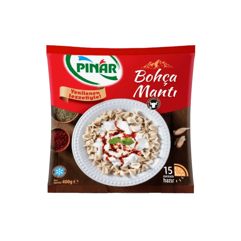 Pınar Bohça Mantı 400 gr