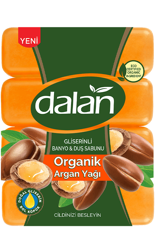 Dalan Gliserinli Argan Yağlı 150 gr * 4'lü 12 Paket