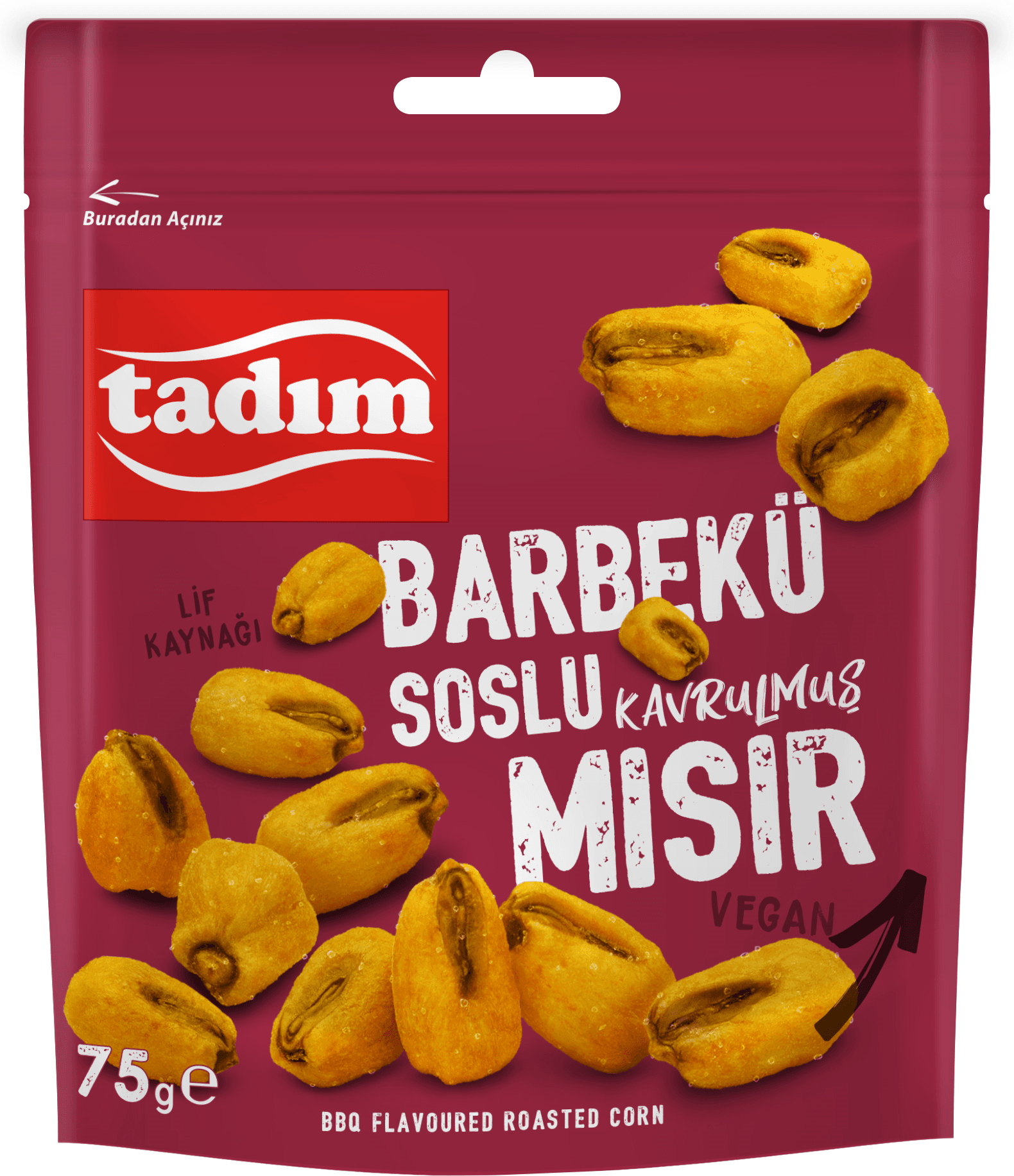 Tadım Barbekü Soslu Mısır 75 Gr