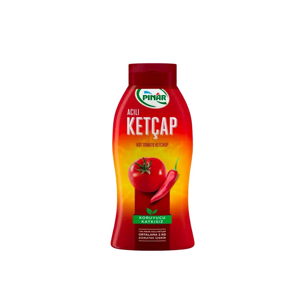Pınar Ketçap Acılı 600 gr