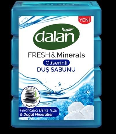 Dalan Mineral Organik Mineral Mavi 150 gr * 4 Adet * 12 Paket