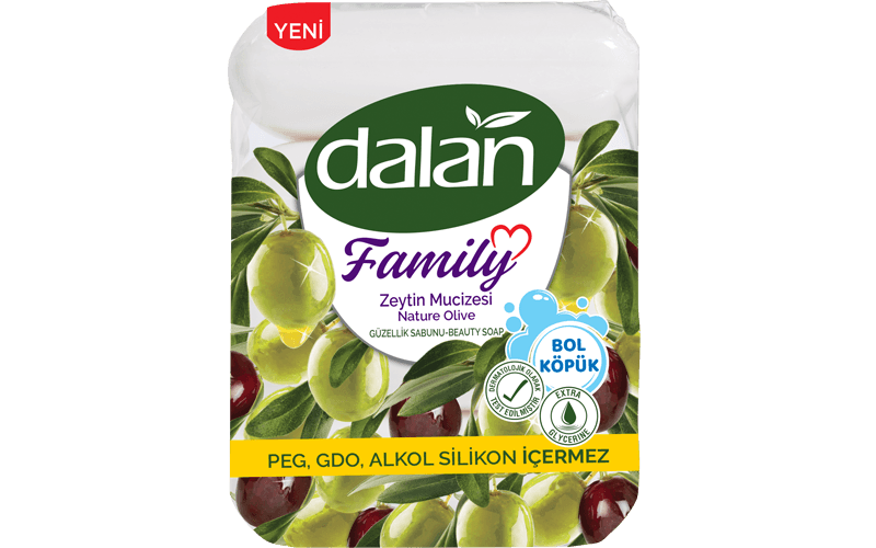 Dalan Family 4*75 gr Zeytin Mucizesi