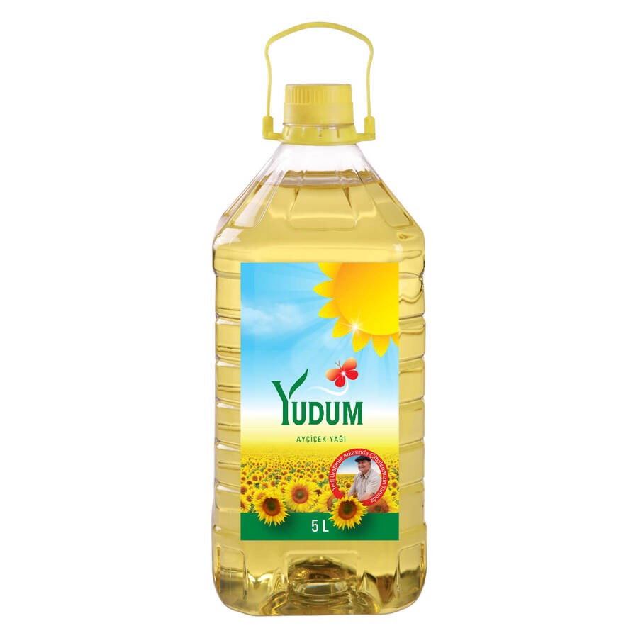 Yudum 5 Lt Dar Ağız Pet Ayçiçek Yağı