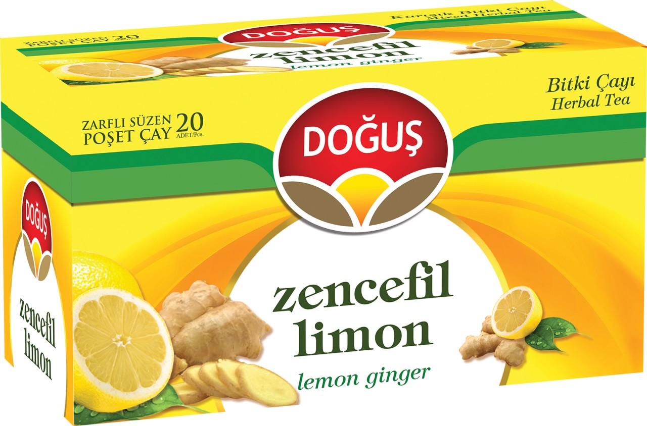 Doğuş Zencefil Limon Bitki Çayı 20X1,8 Gr