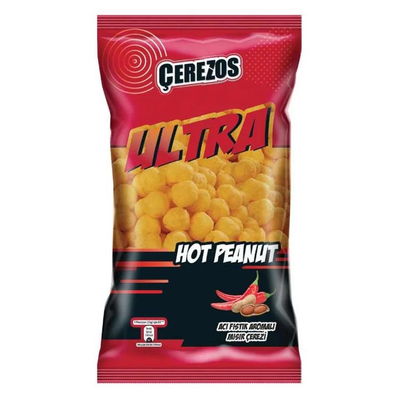 Çerezos Ultra Acılı Fıstıklı Süper Plus 110 Gr