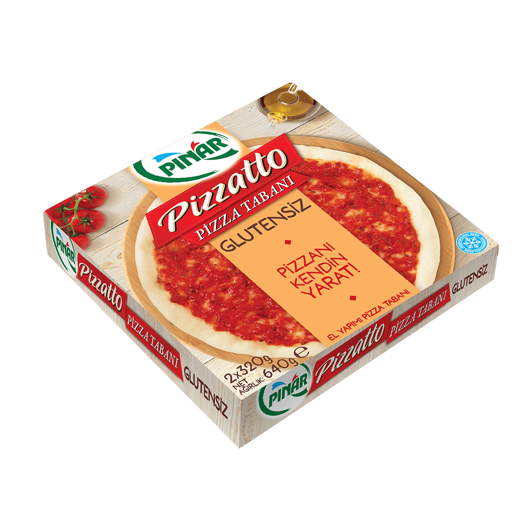 Pınar Pizzatto Glutensiz Pizza Tabanı 640 Gr