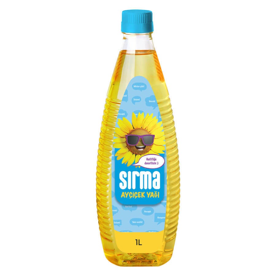 Sırma 1 Lt Pet Ayçiçek Yağı